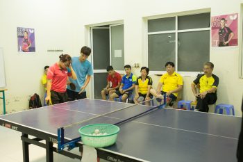Chương trình tập luyện bóng bàn 2018
