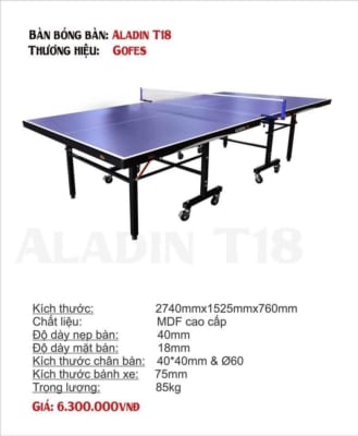 Bàn Gofes Aladin T18-2