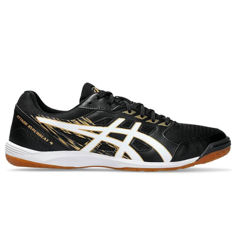 giay asics attack hyperbeat 4 black white 1